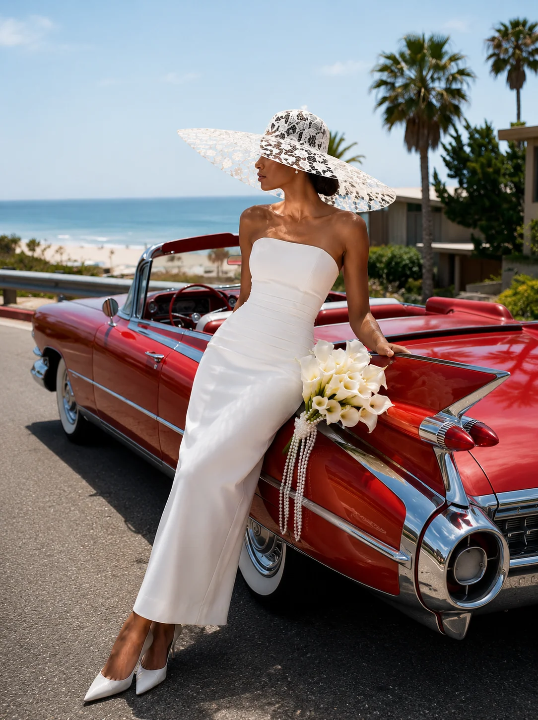Stunning bridal reveal